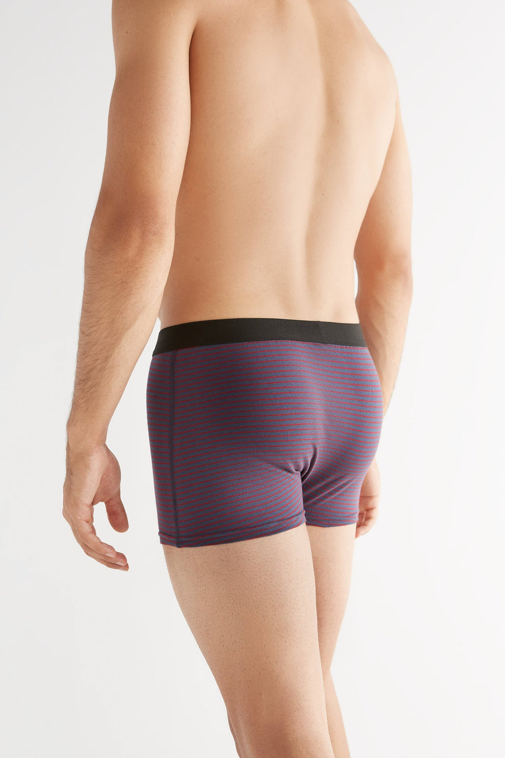 Men's Trunks, Indigo - Red