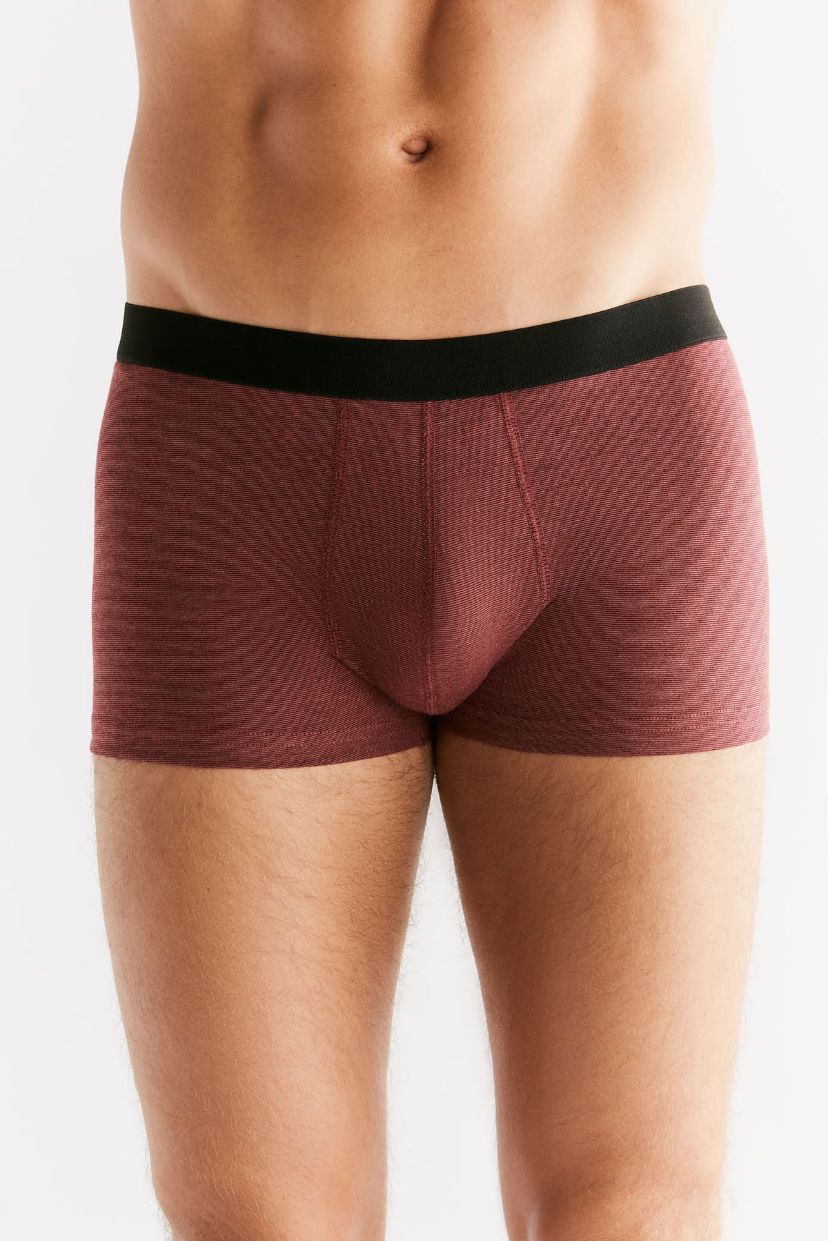 Men's Trunks, Coffee / Rust Red — Albero Natur