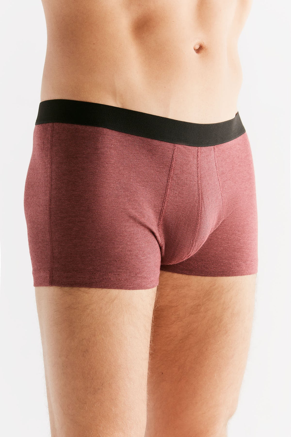 Men's Trunks, Coffee / Rust Red — Albero Natur, view 2