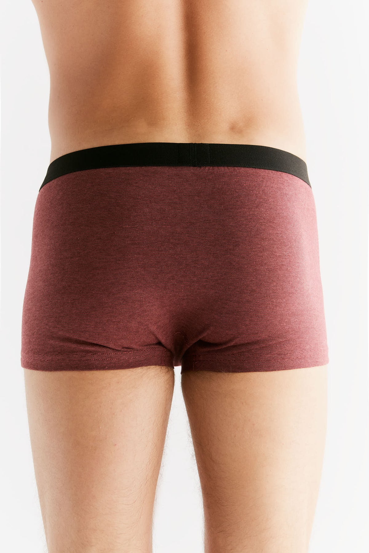 Men's Trunks, Coffee / Rust Red — Albero Natur, view 4