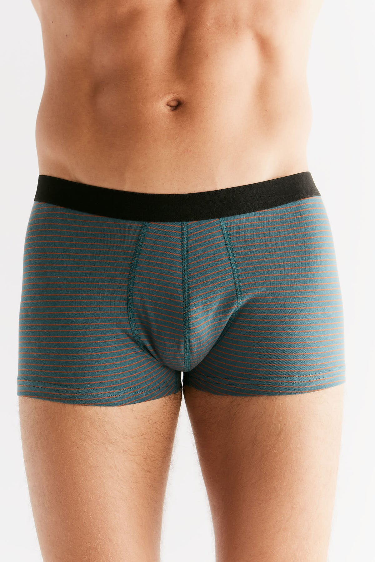 Men's Trunks, Fir / Tabasco — Albero Natur