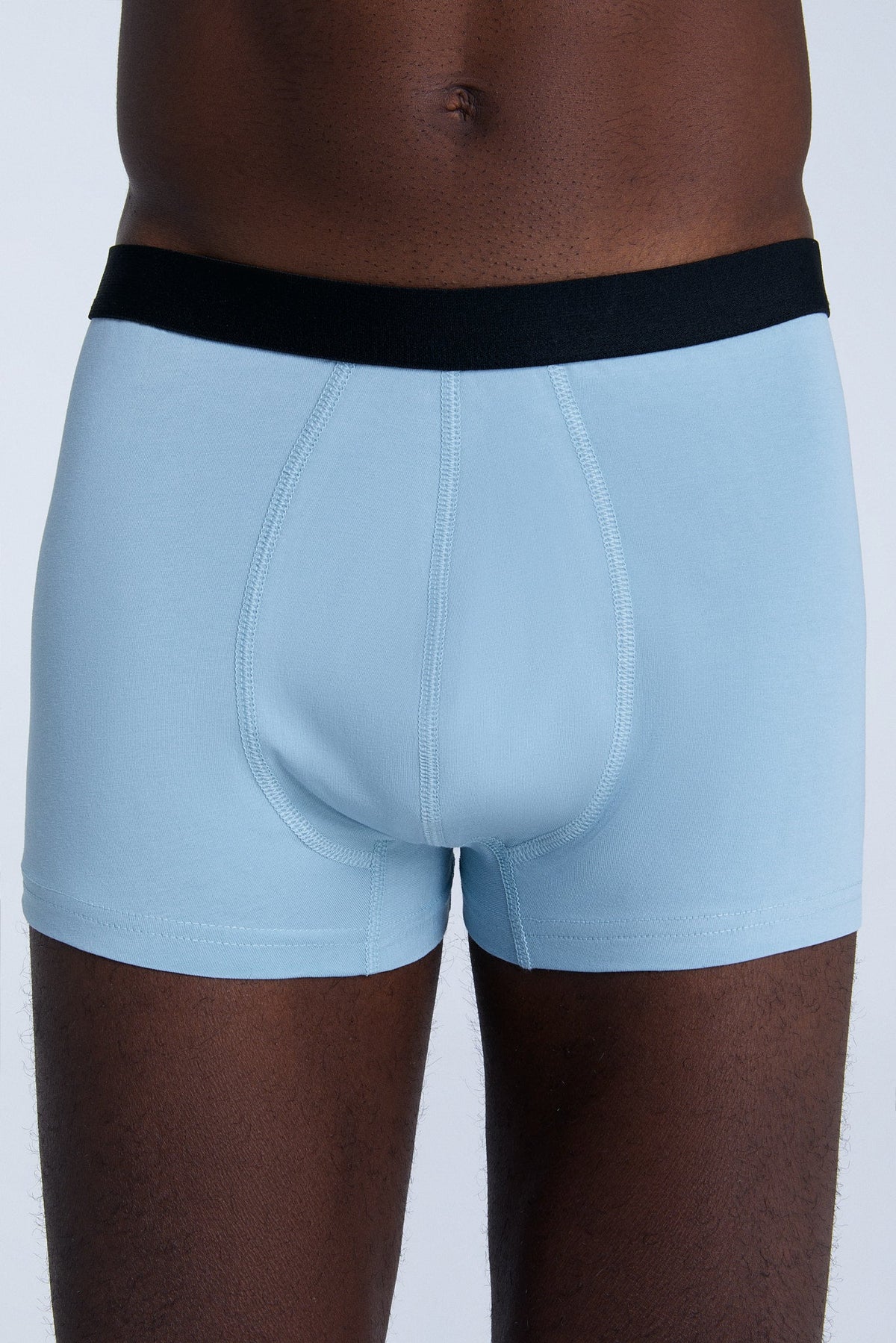 Men's Trunks, Grey Blue 3-Pack