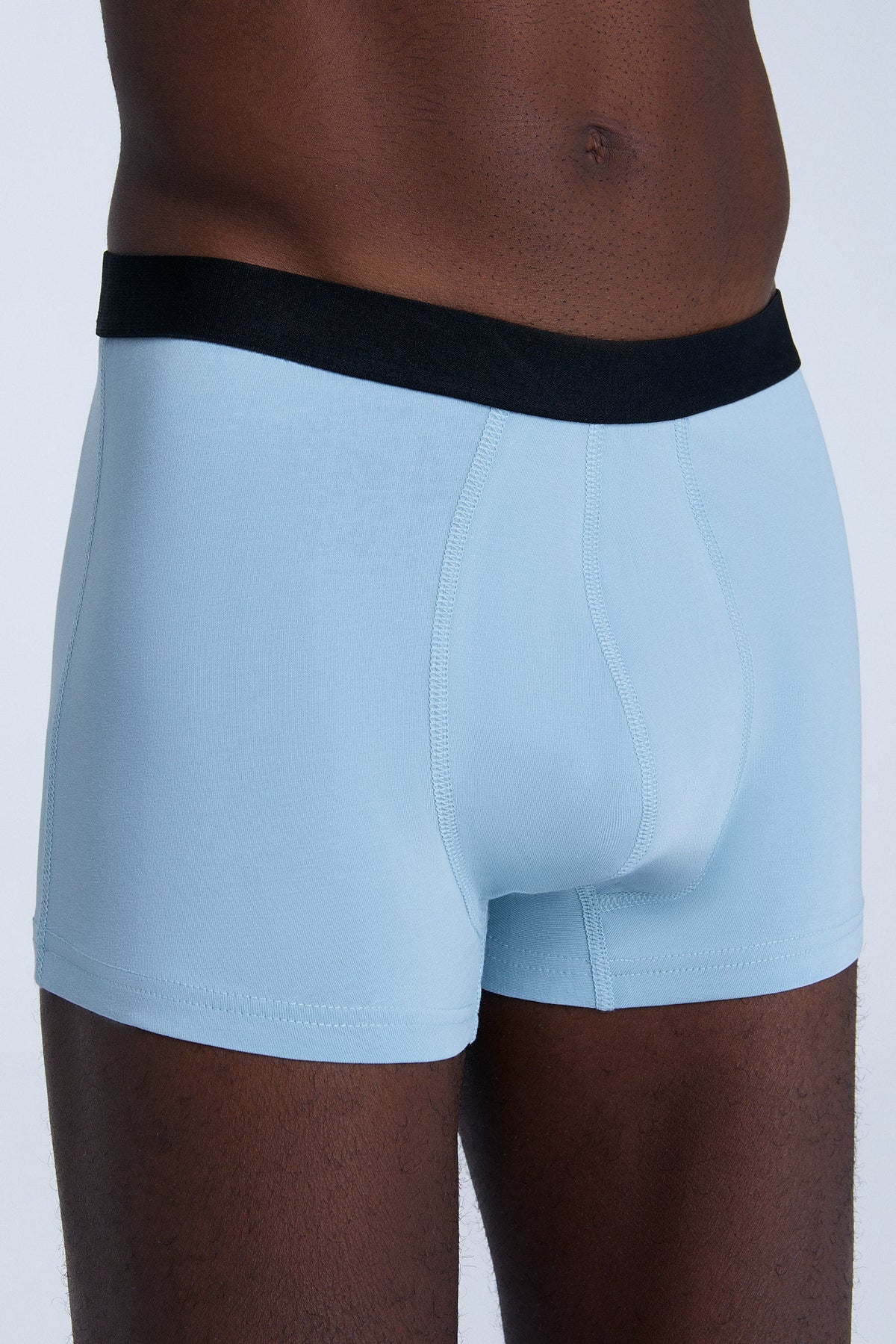 Men's Trunks, Grey Blue 3-Pack