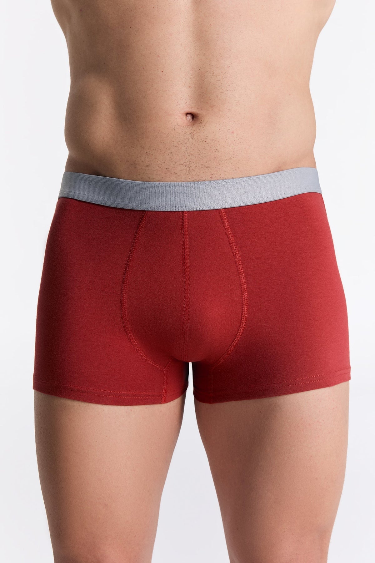 Men's Trunks, Red Ochre 3-Pack