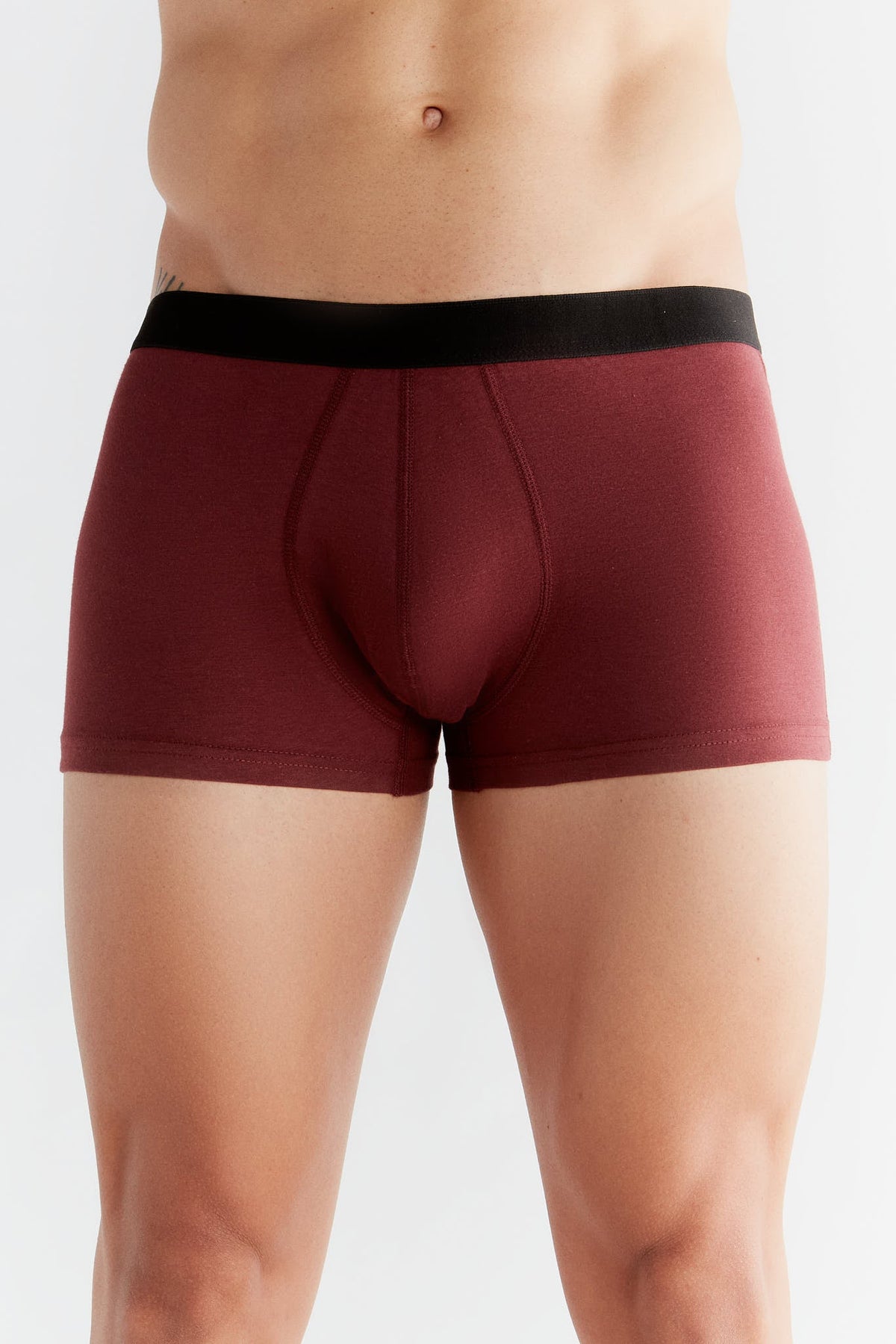 Men's Trunks, Black/ Bordeaux/ Pine Needle 3-Pack
