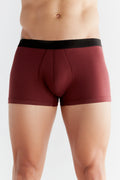 Men's Trunks, Bordeaux 3-Pack