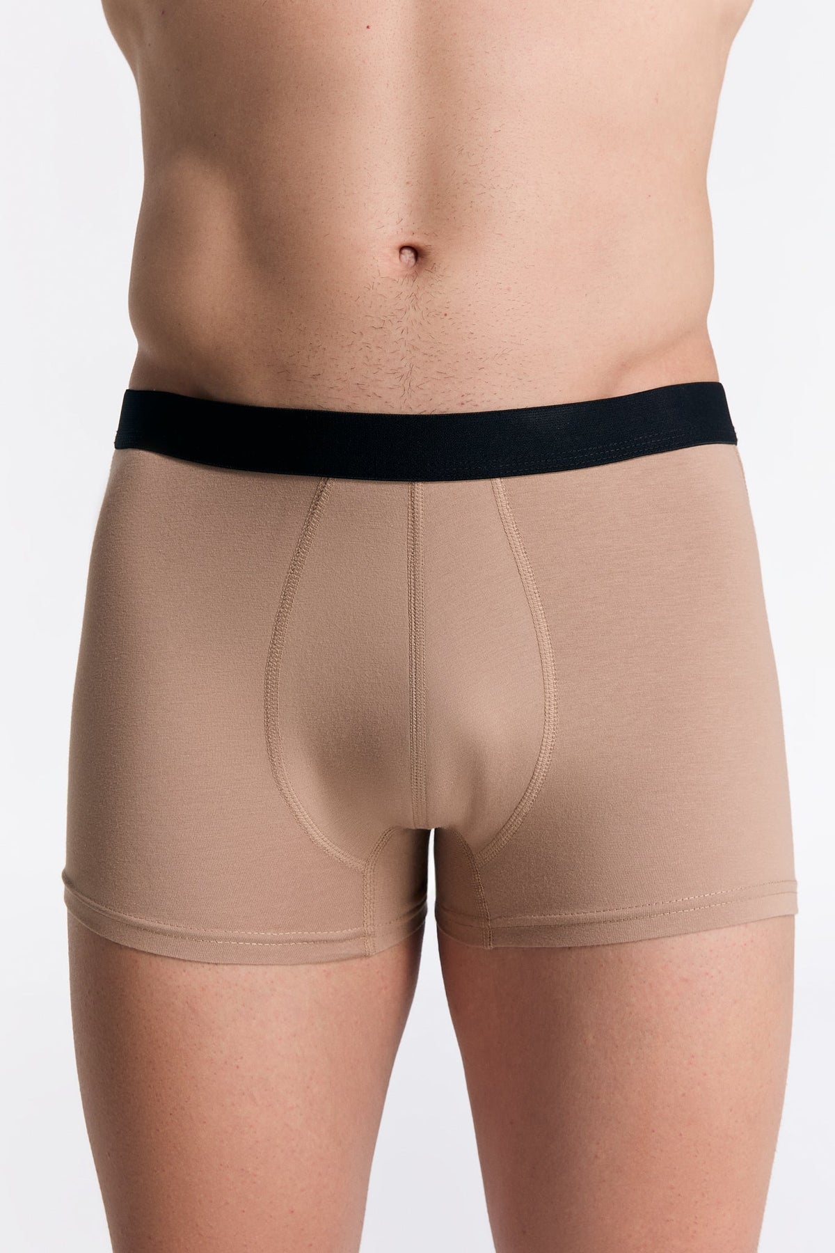 Men's Trunks, Taupe 3-Pack