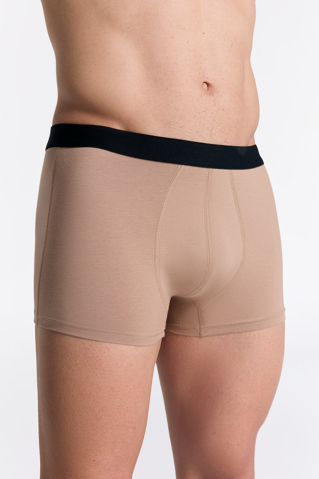Men's Trunks, Taupe 3-Pack