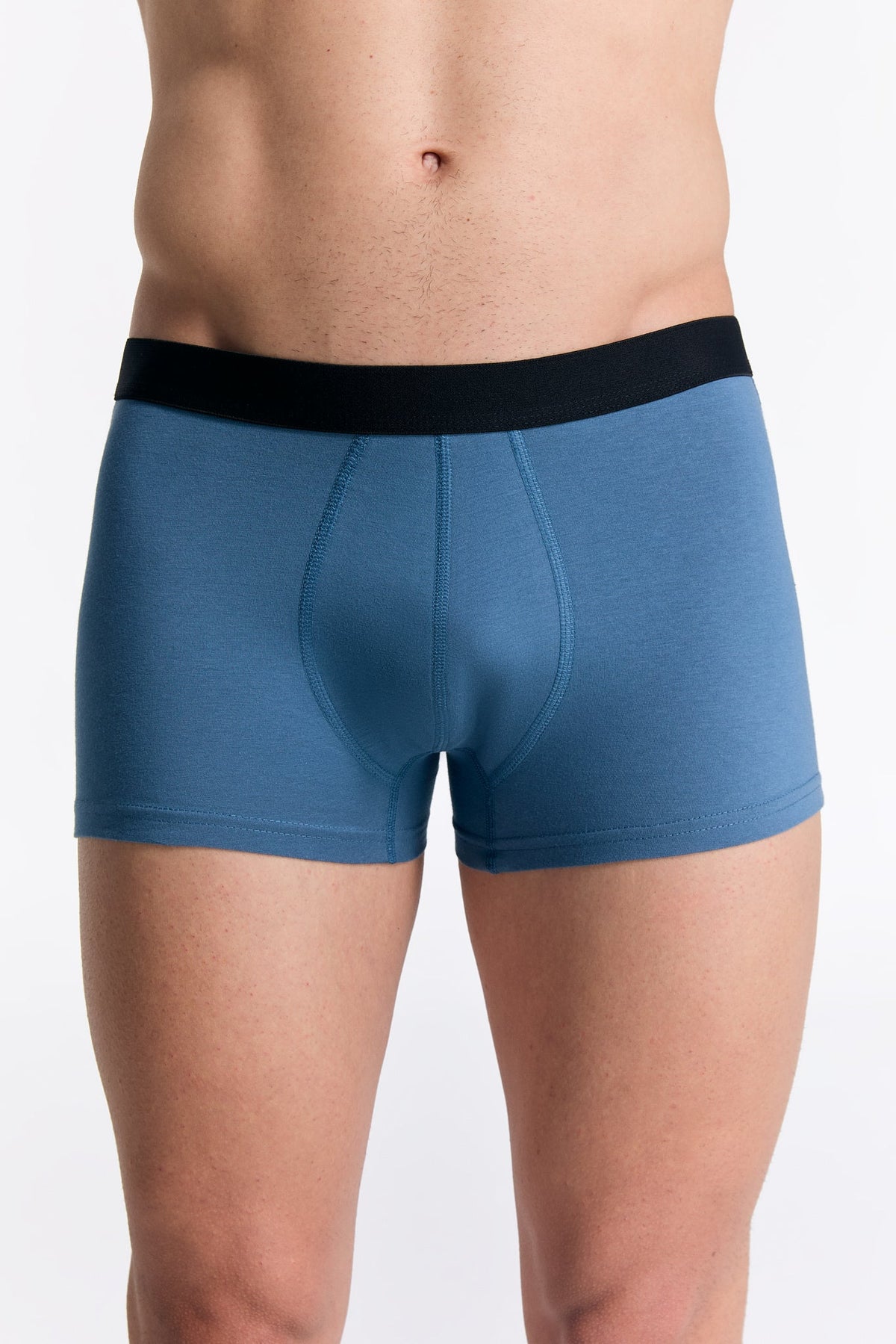 Men's Trunks, Alpine Grey 3-Pack — Albero Natur, view 2