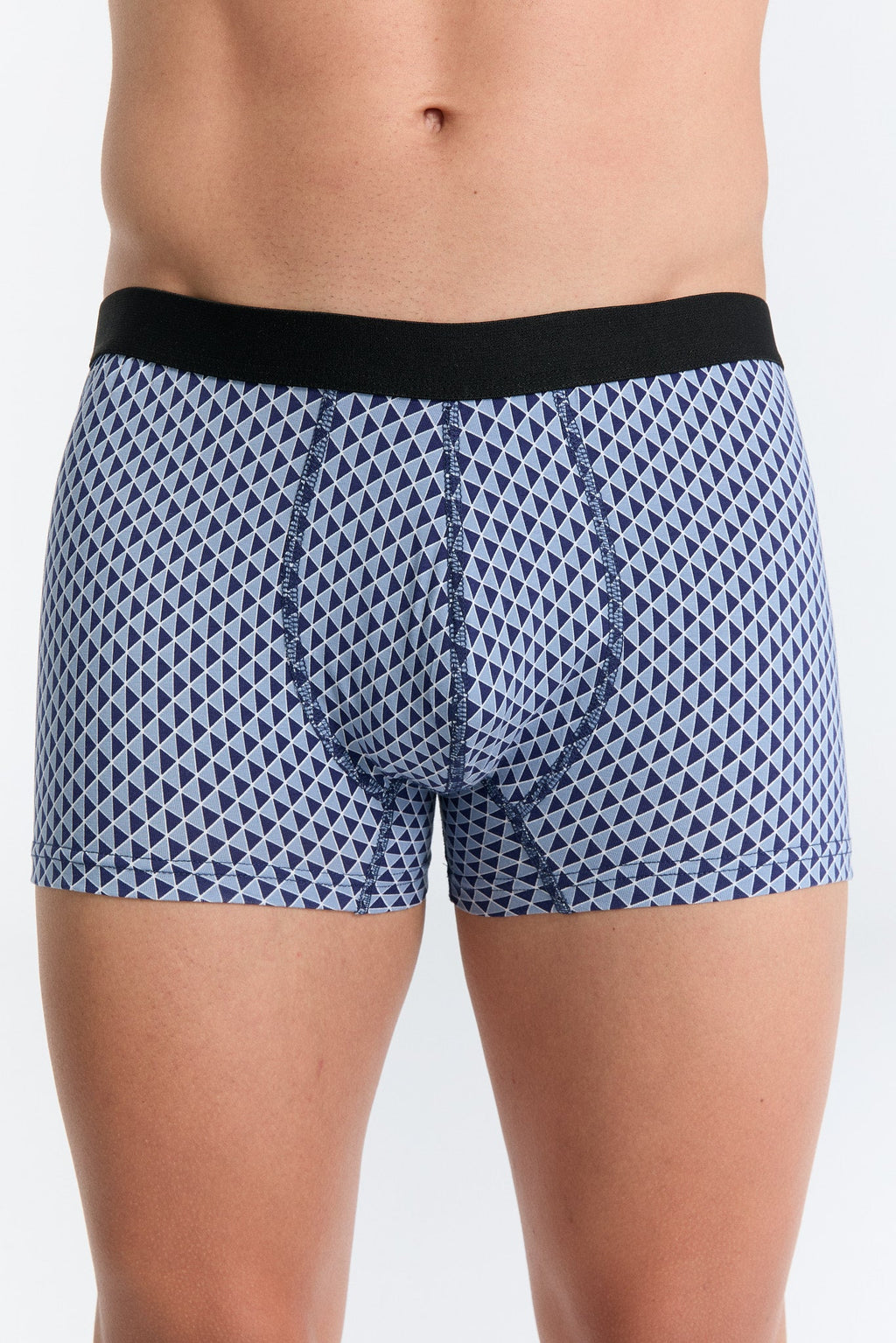 Men's Trunks, Geo Wave 3-Pack