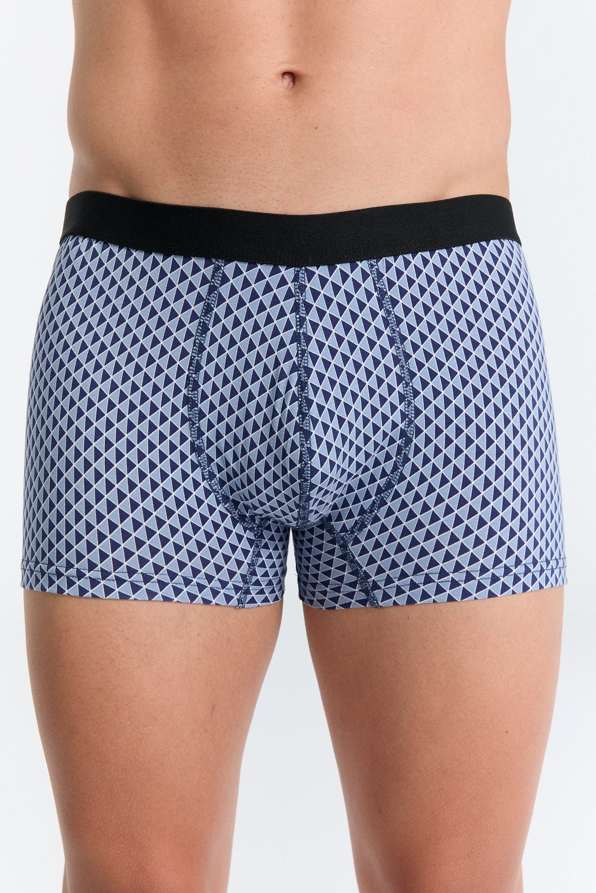 Men's Trunks, Geo Wave 3-Pack
