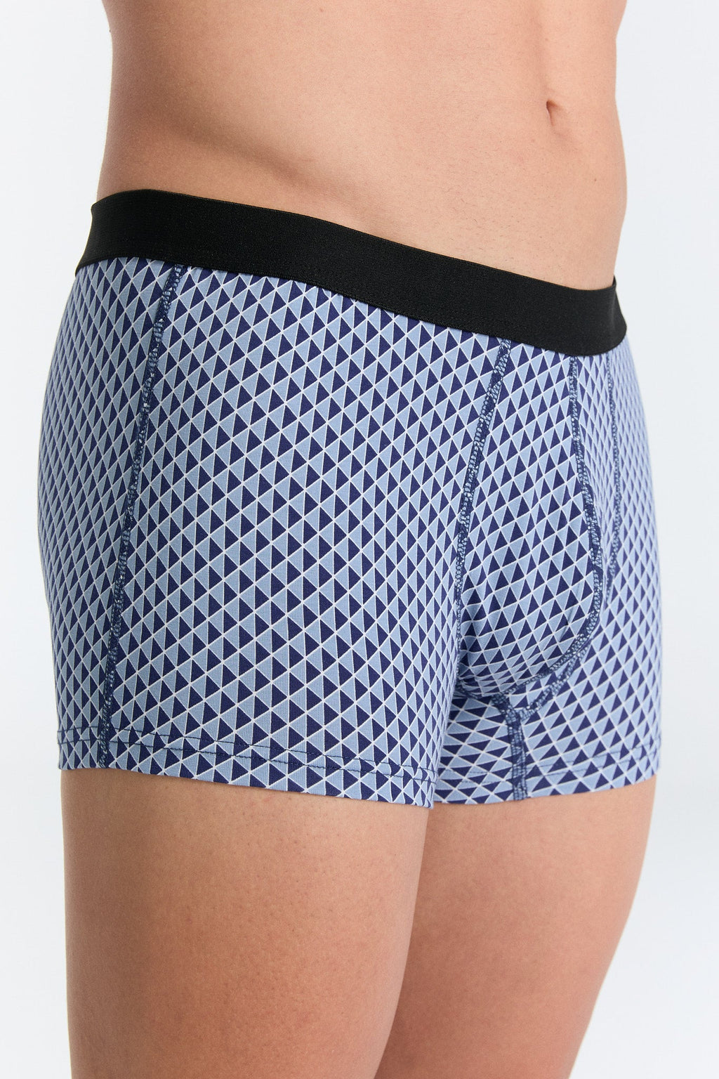 Men's Trunks, Geo Wave 3-Pack
