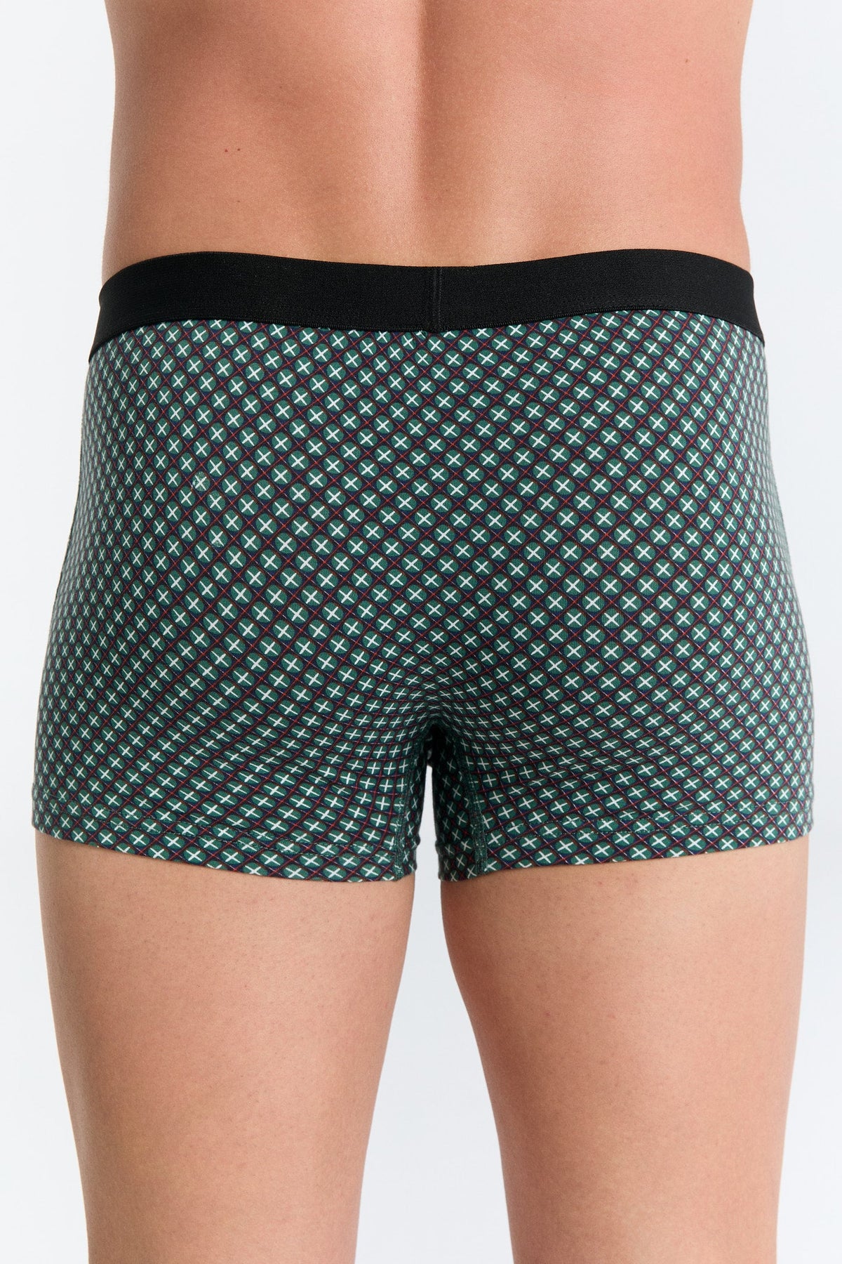 Men's Trunks, Forest Cube 3-Pack