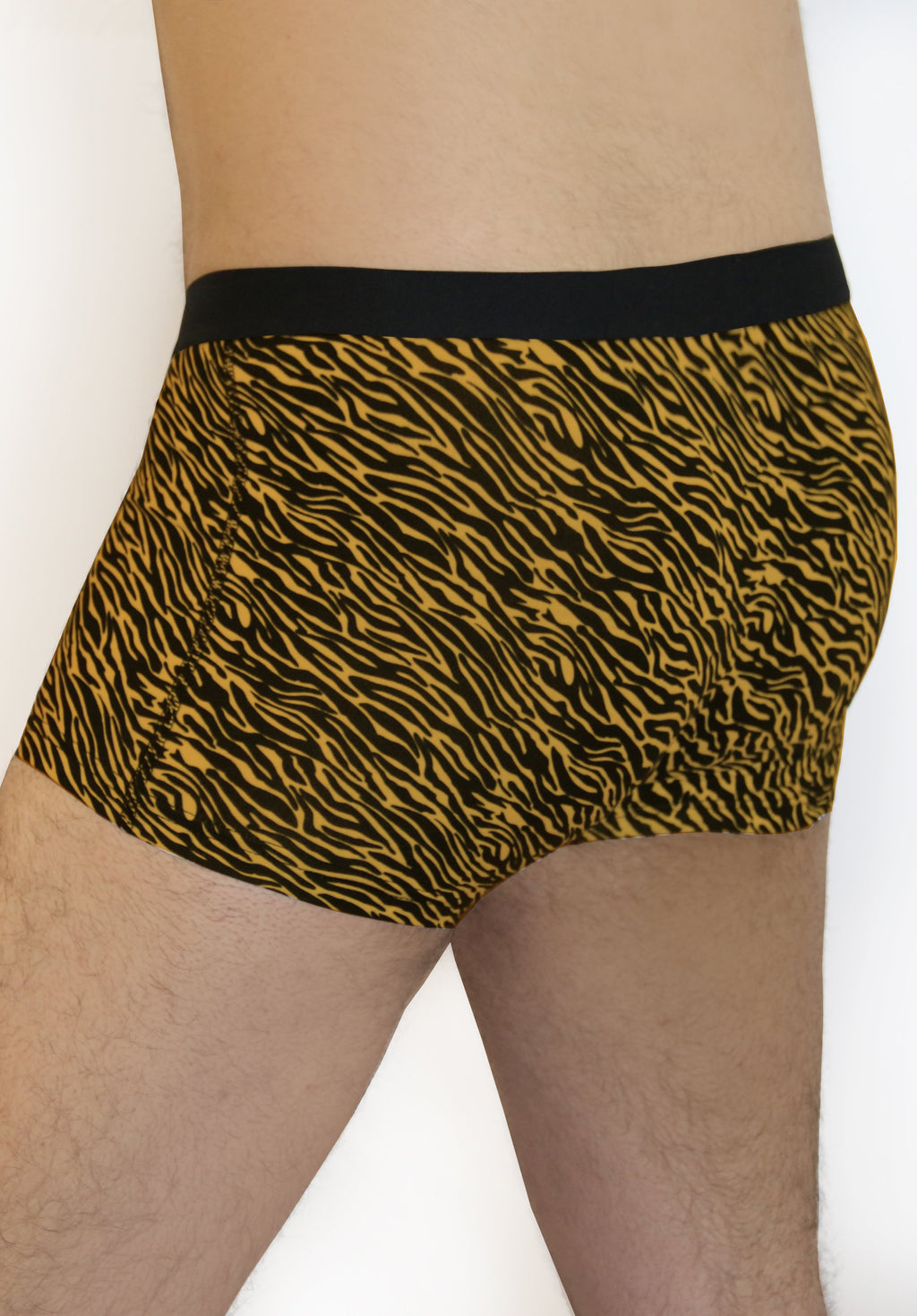 Men's Trunks, Black/ Orange