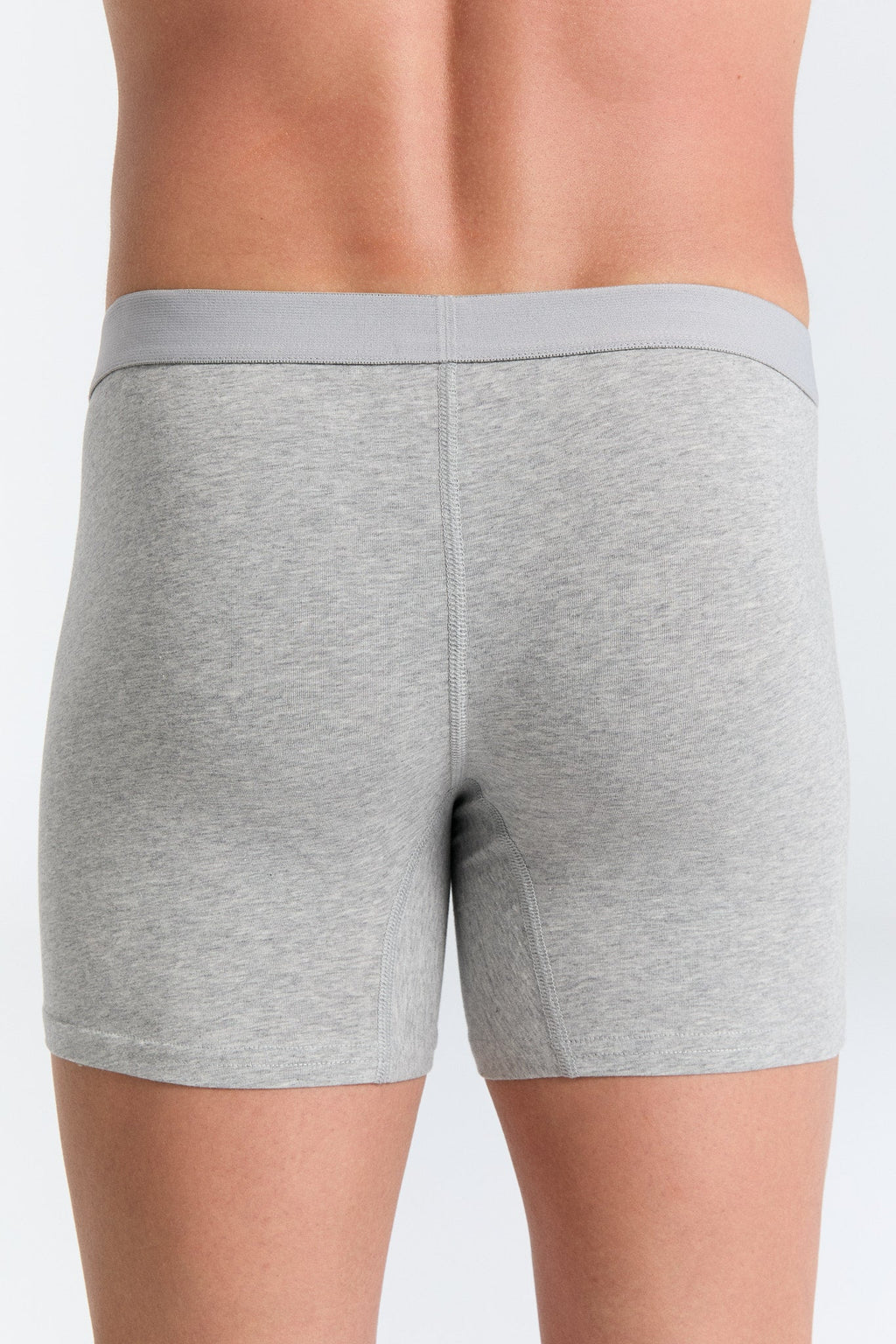 Men's Boxer Shorts, Grey - Melange 3-Pack