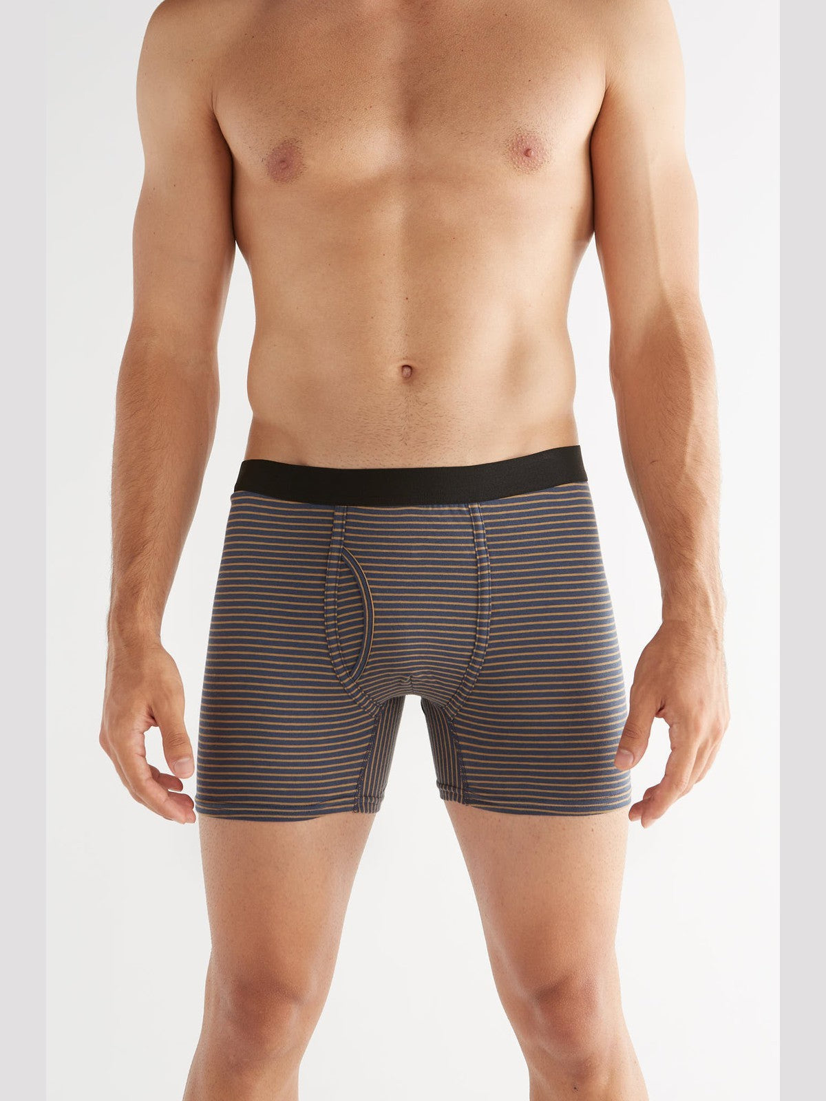 Men's Boxer Shorts, Indigo - Ginger