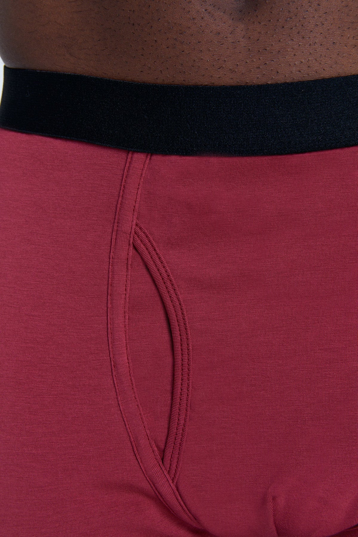 Men's Boxer Shorts, Tibet Red — Albero Natur, view 5
