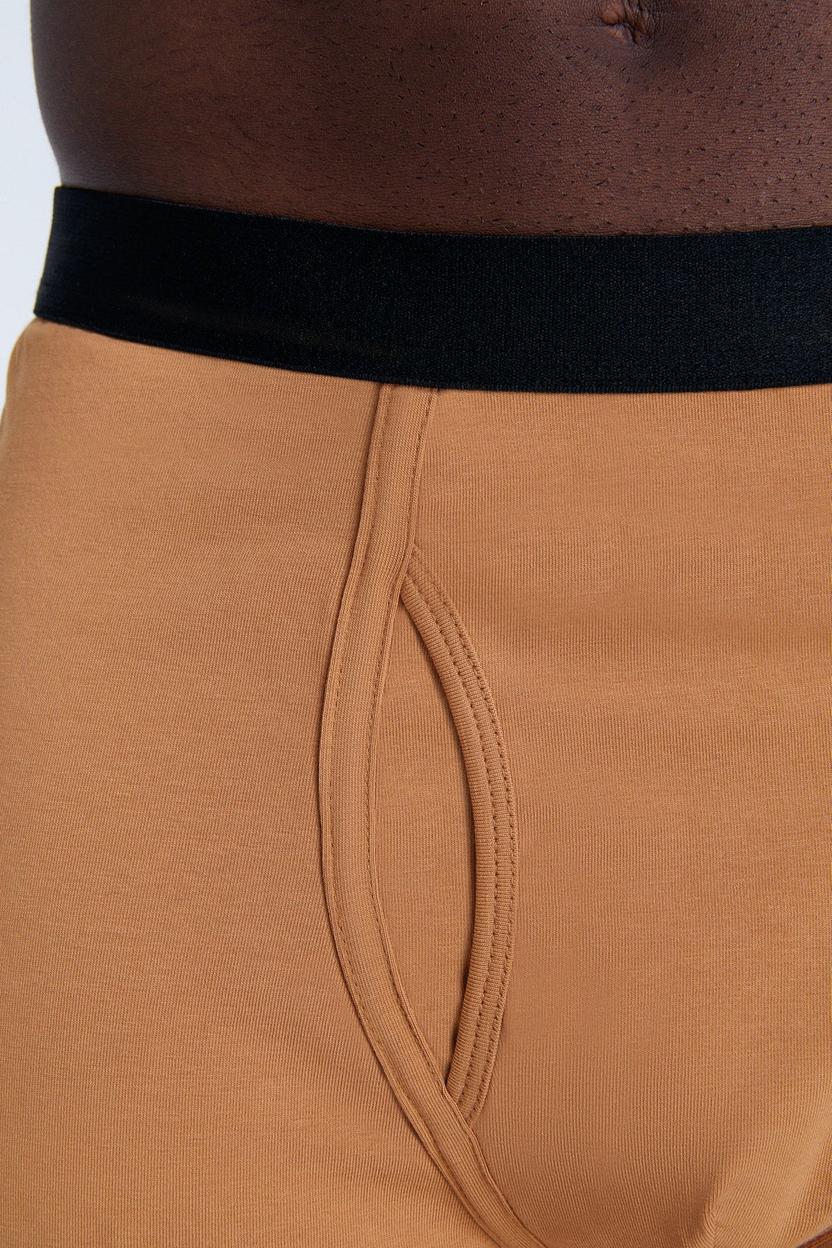 Men's Boxer Shorts, Cinnamon — Albero Natur, view 5
