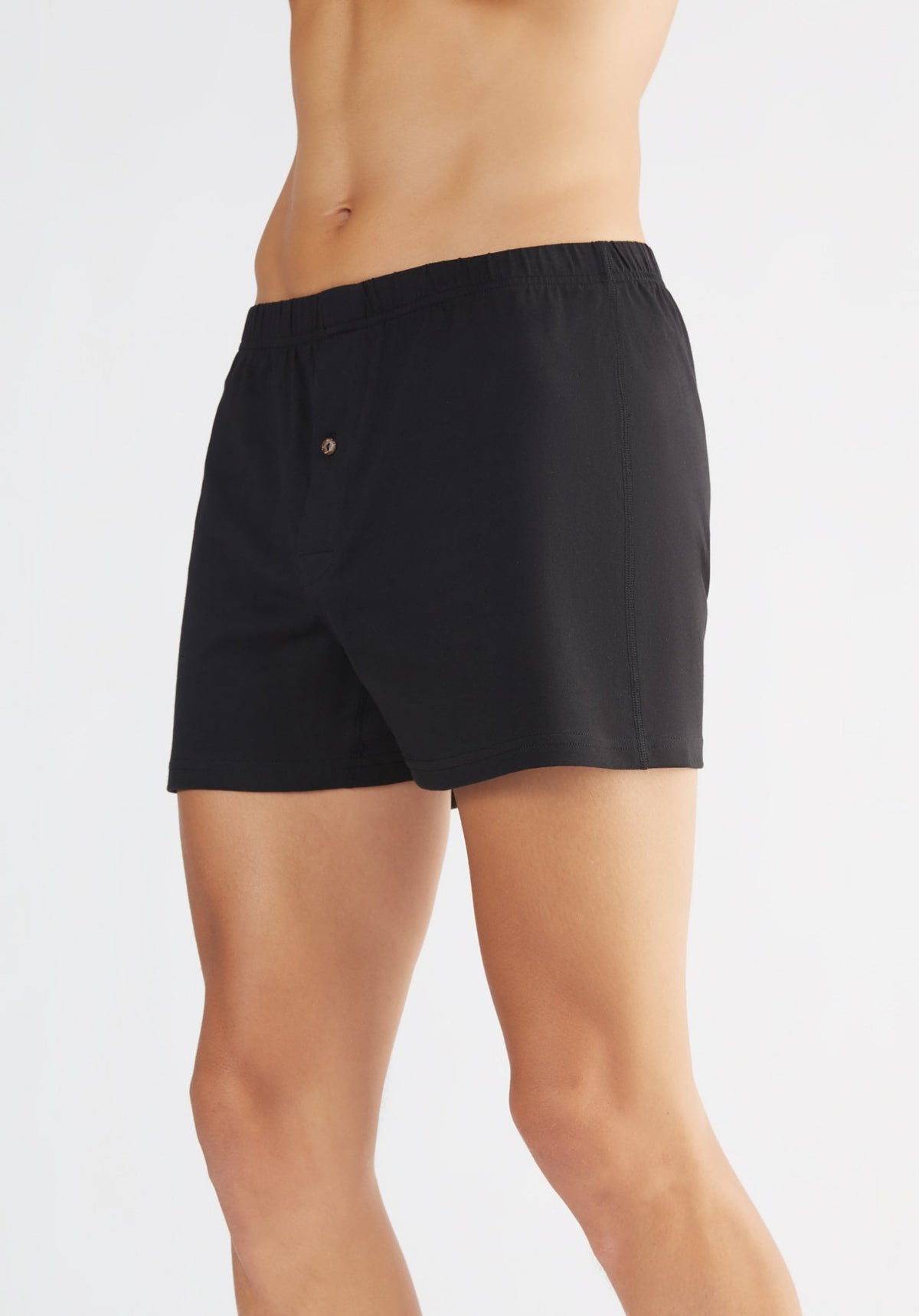 Men's Boxer Shorts, Black - Bordeaux - Anthracite