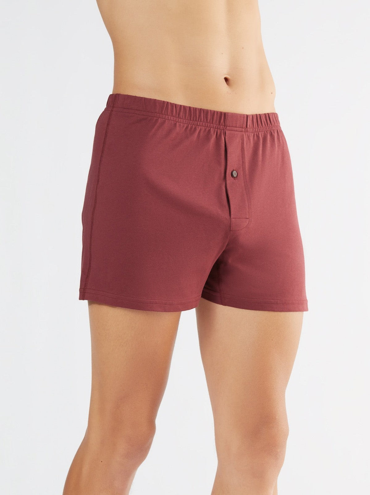 Men's Boxer Shorts, Bordeaux 3-Pack