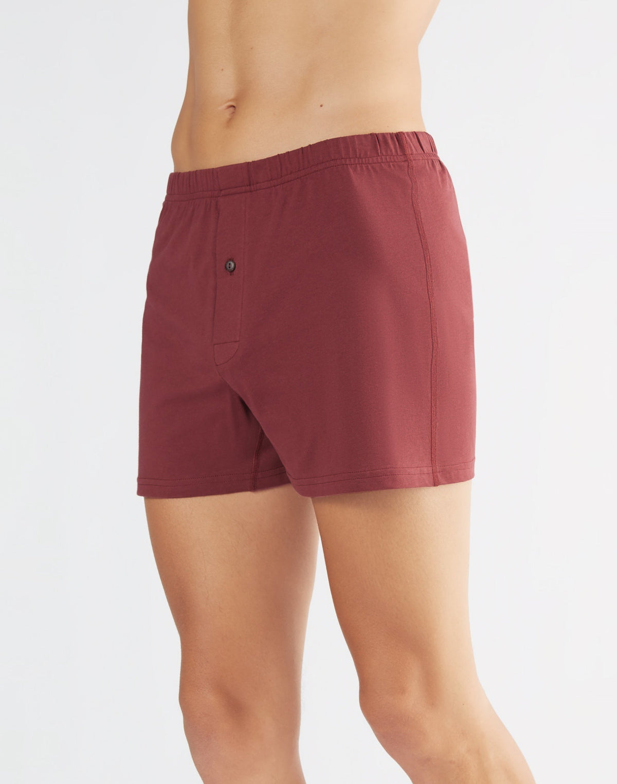 Men's Boxer Shorts, Black - Bordeaux - Anthracite