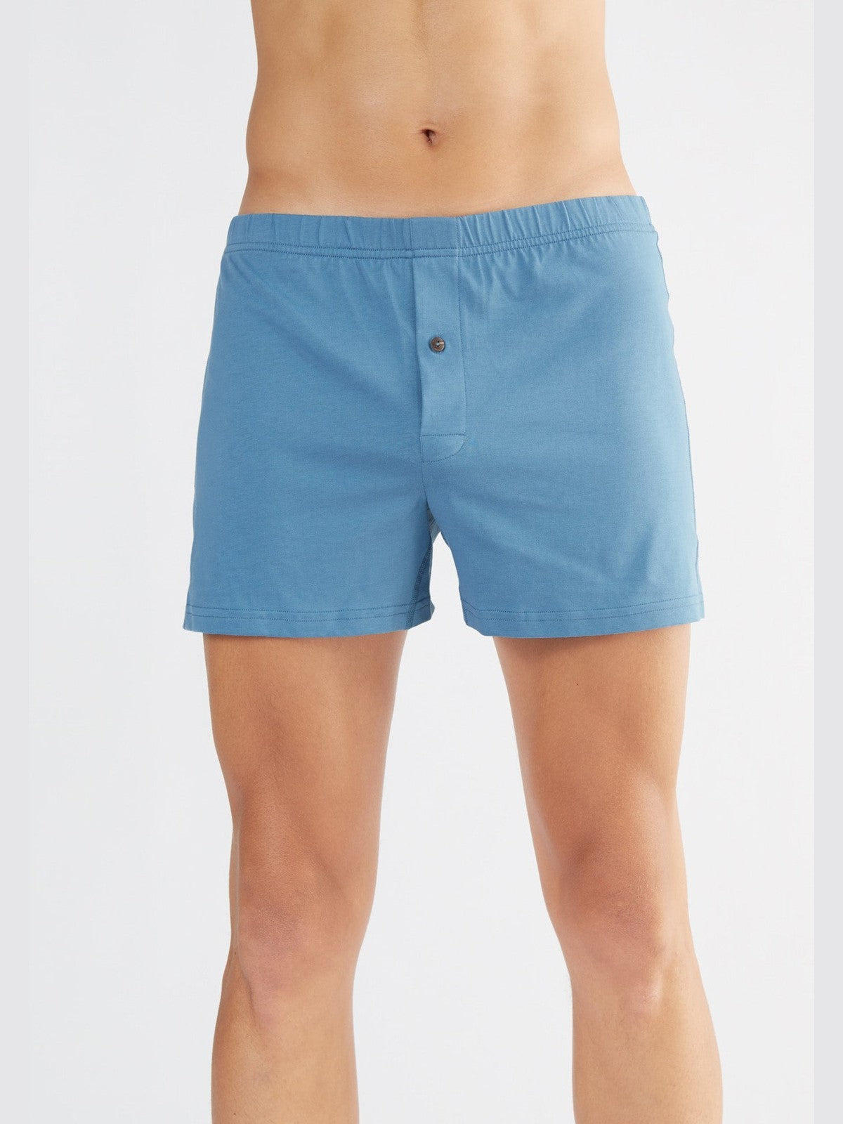 Men's Boxer Shorts, Denim Blue 3-Pack
