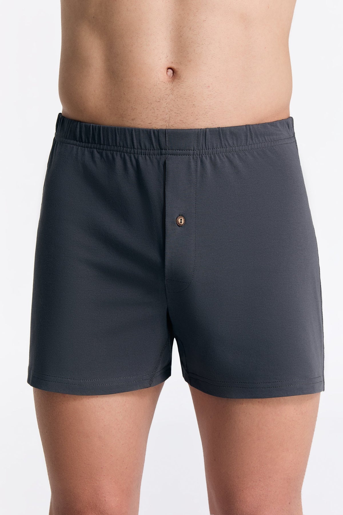 Men's Boxer Shorts, Anthracite 3-Pack