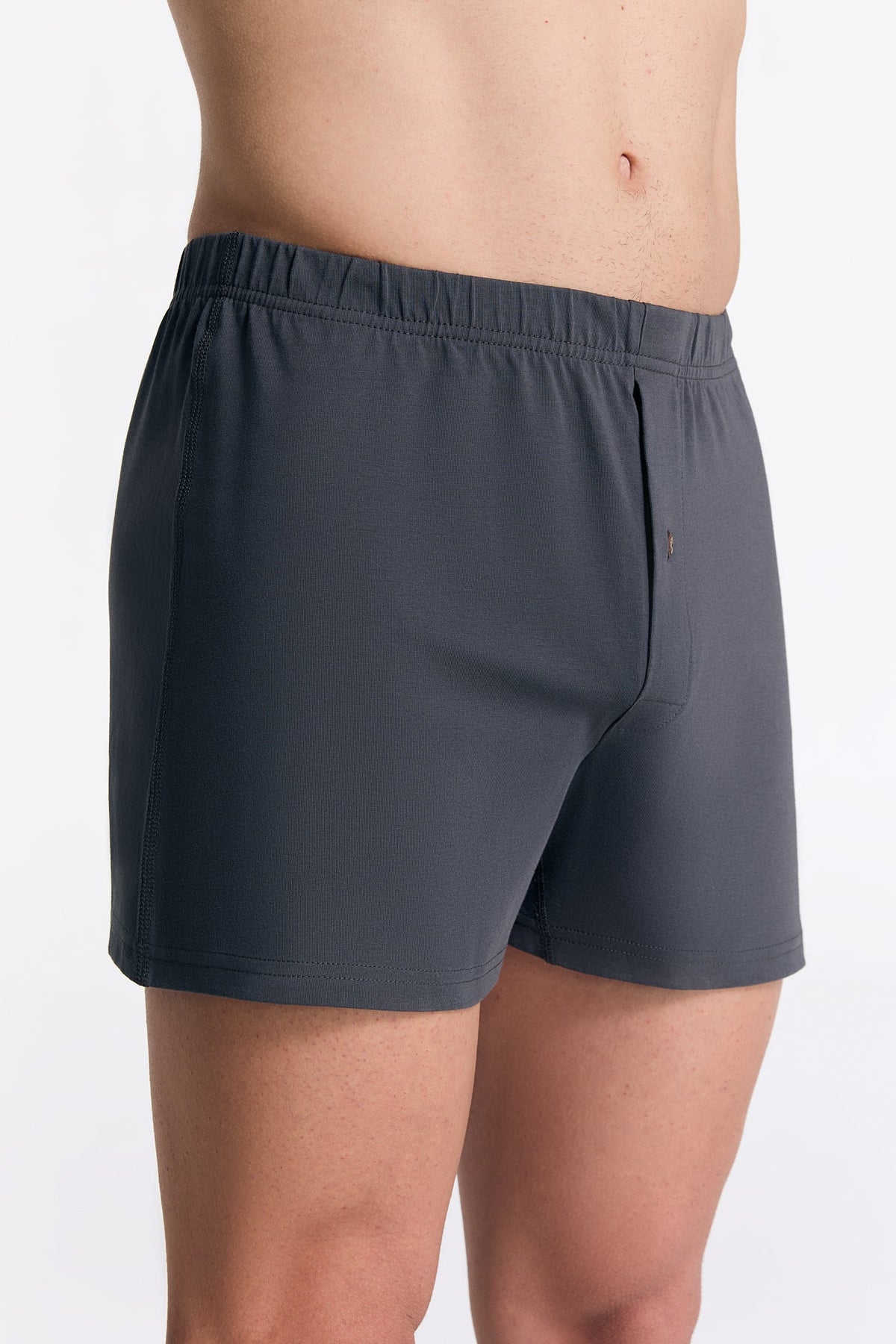 Men's Boxer Shorts, Anthracite 3-Pack