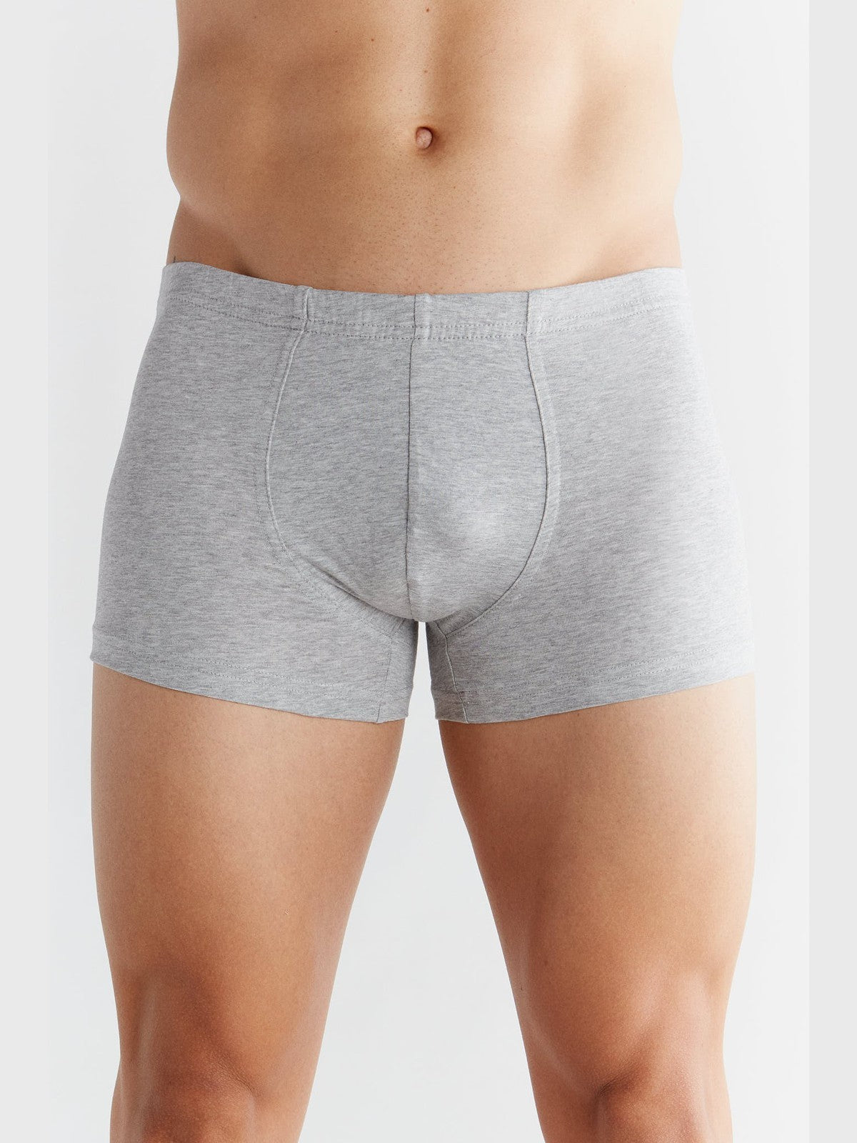 Men's Retro Shorts, Grey - Melange