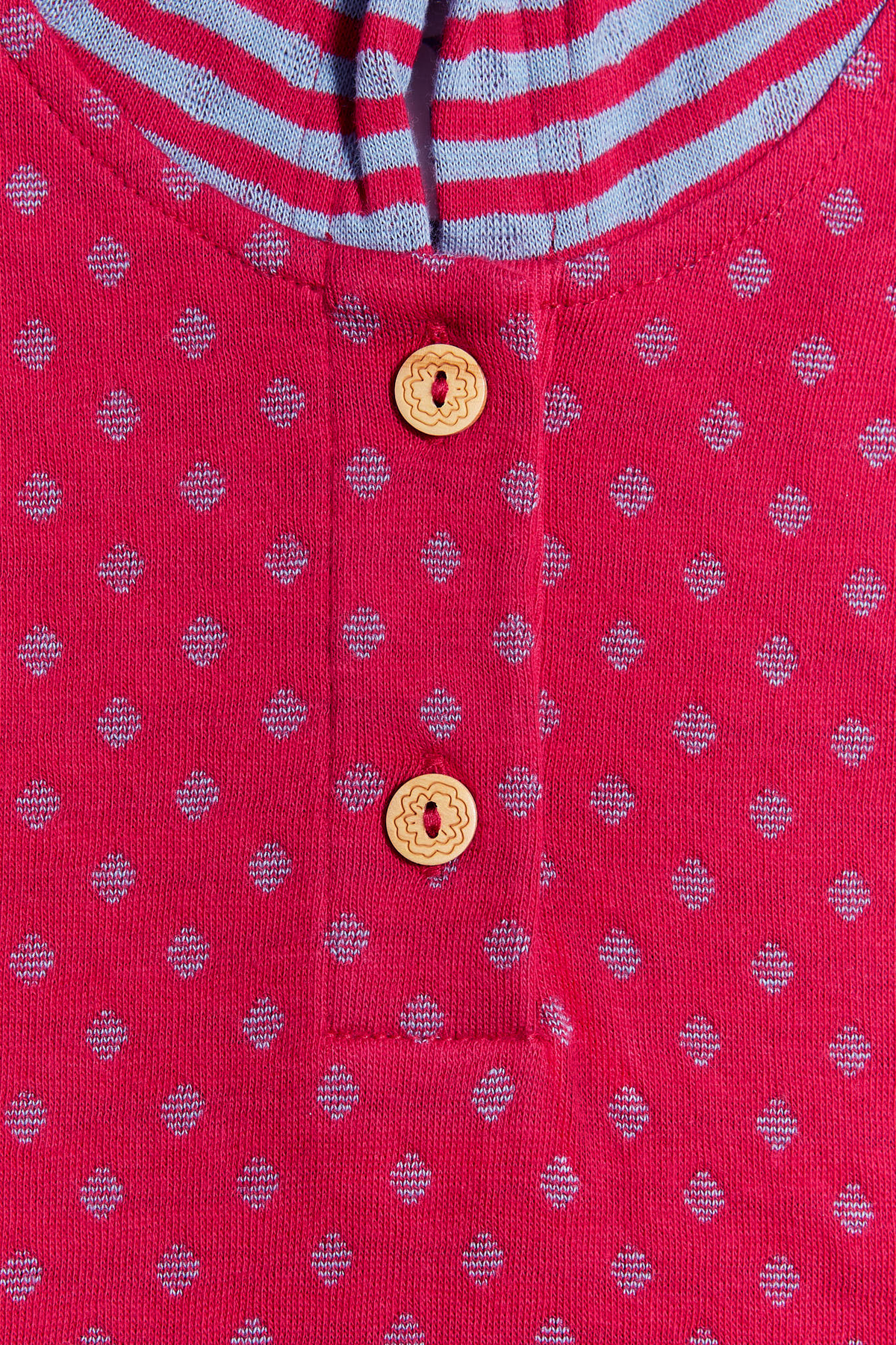 Baby Tunic Dress, Persian Red — Leela Cotton, view 3