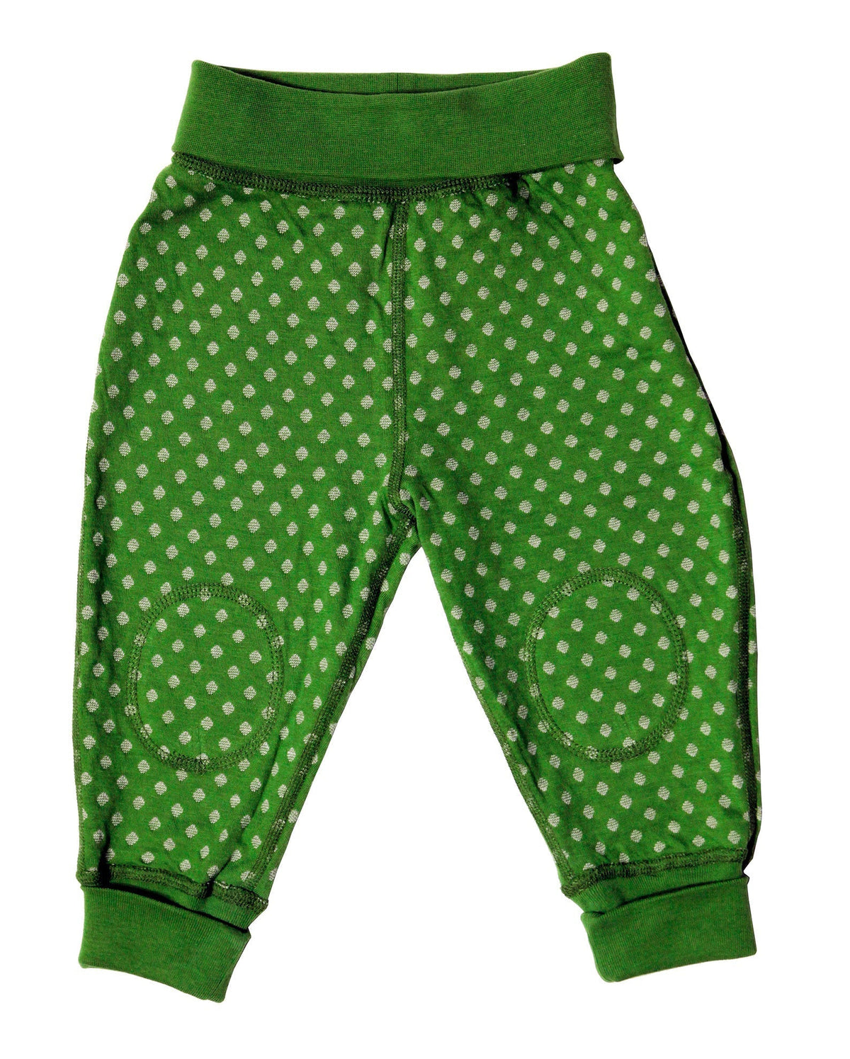 Kids' Reversible Trousers, Forest Green - Beige - Melange