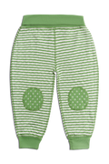 Kids' Reversible Trousers, Forest Green - Beige - Melange