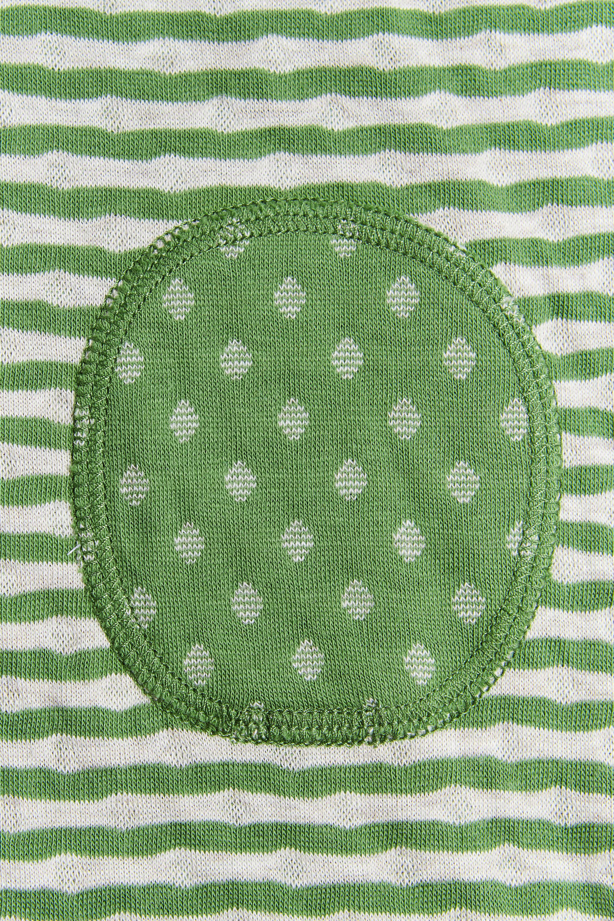 Kids' Reversible Trousers, Forest Green - Beige - Melange