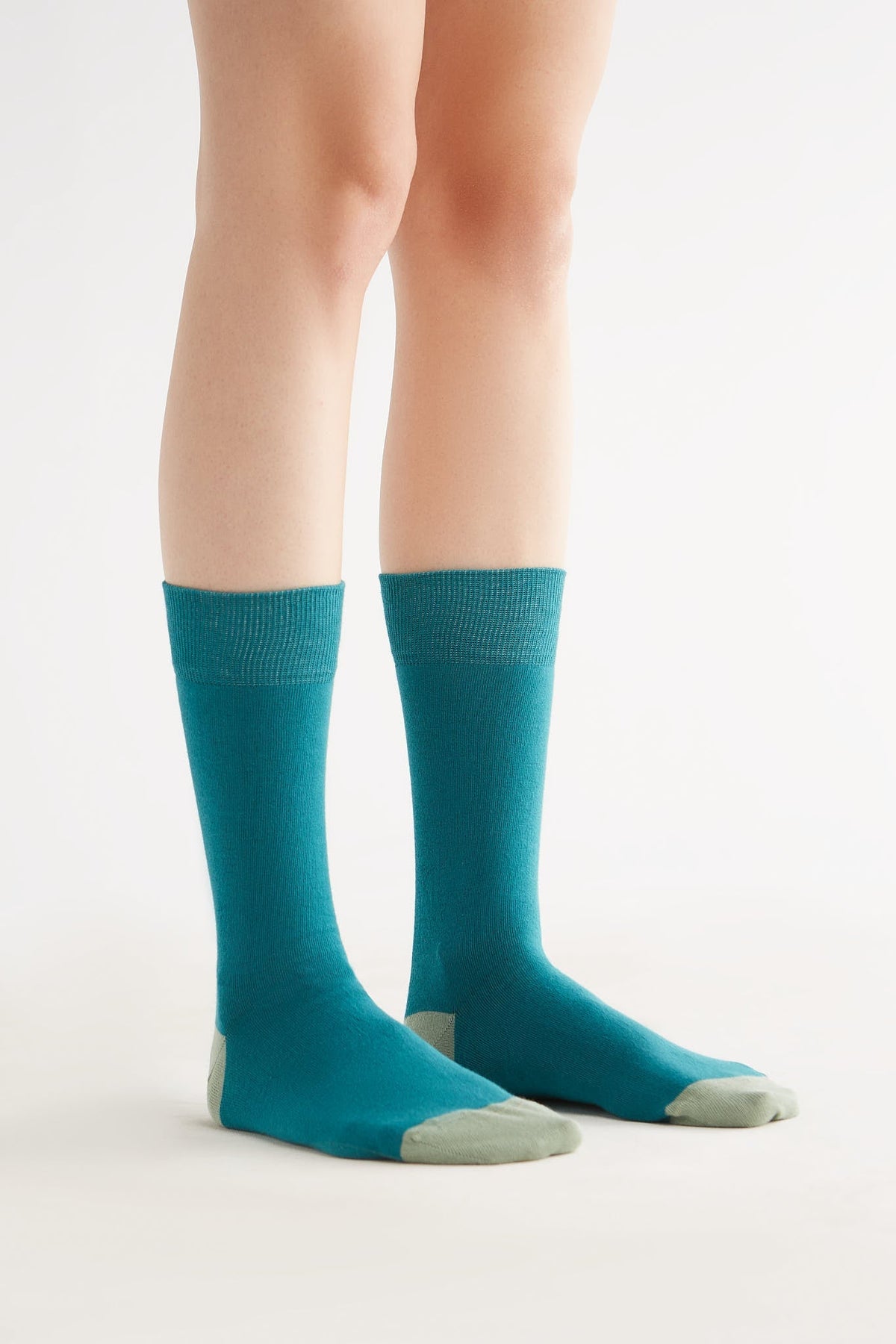 Socks, Petrol - Frost Green (6-Pack)