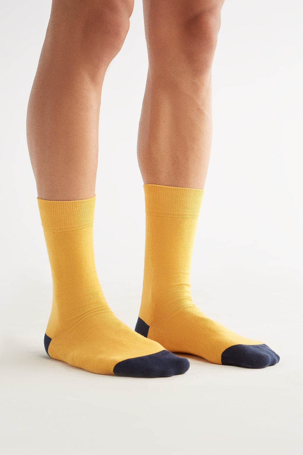 Socks, Mustard - Indigo (6-Pack)
