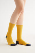 Socks, Mustard - Indigo (6-Pack)