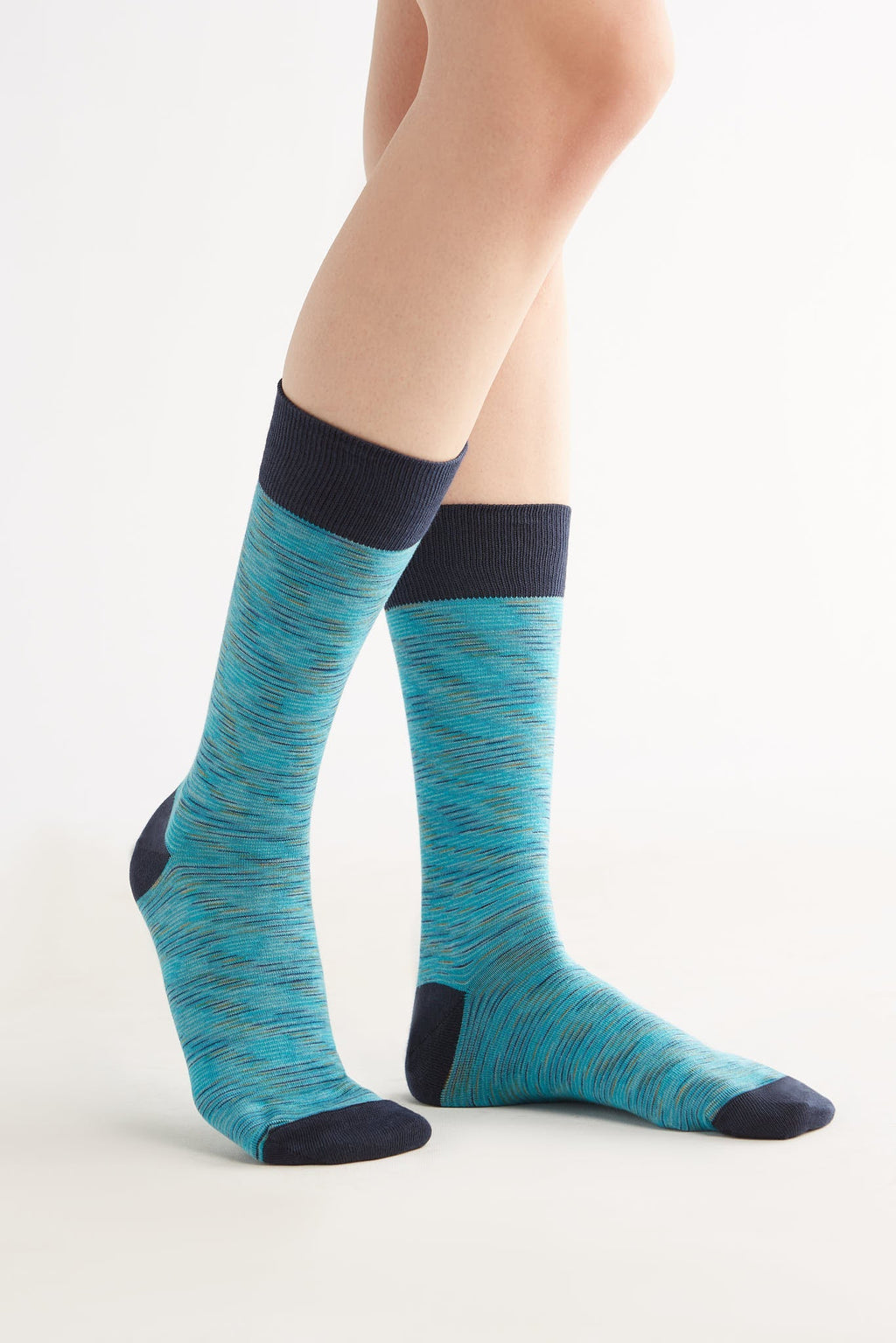 Socks, Space Turquoise (6-Pack)
