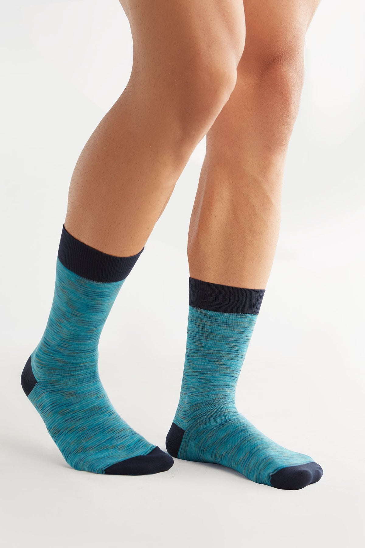 Socks, Space Turquoise (6-Pack)