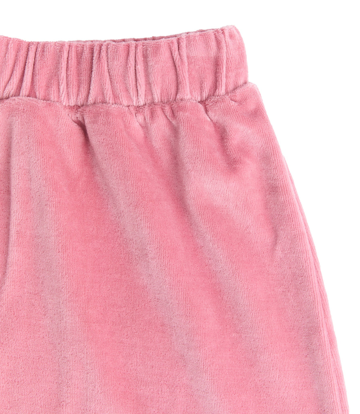 Kids' Velour Skirt, Dusty Pink — Leela Cotton, view 4