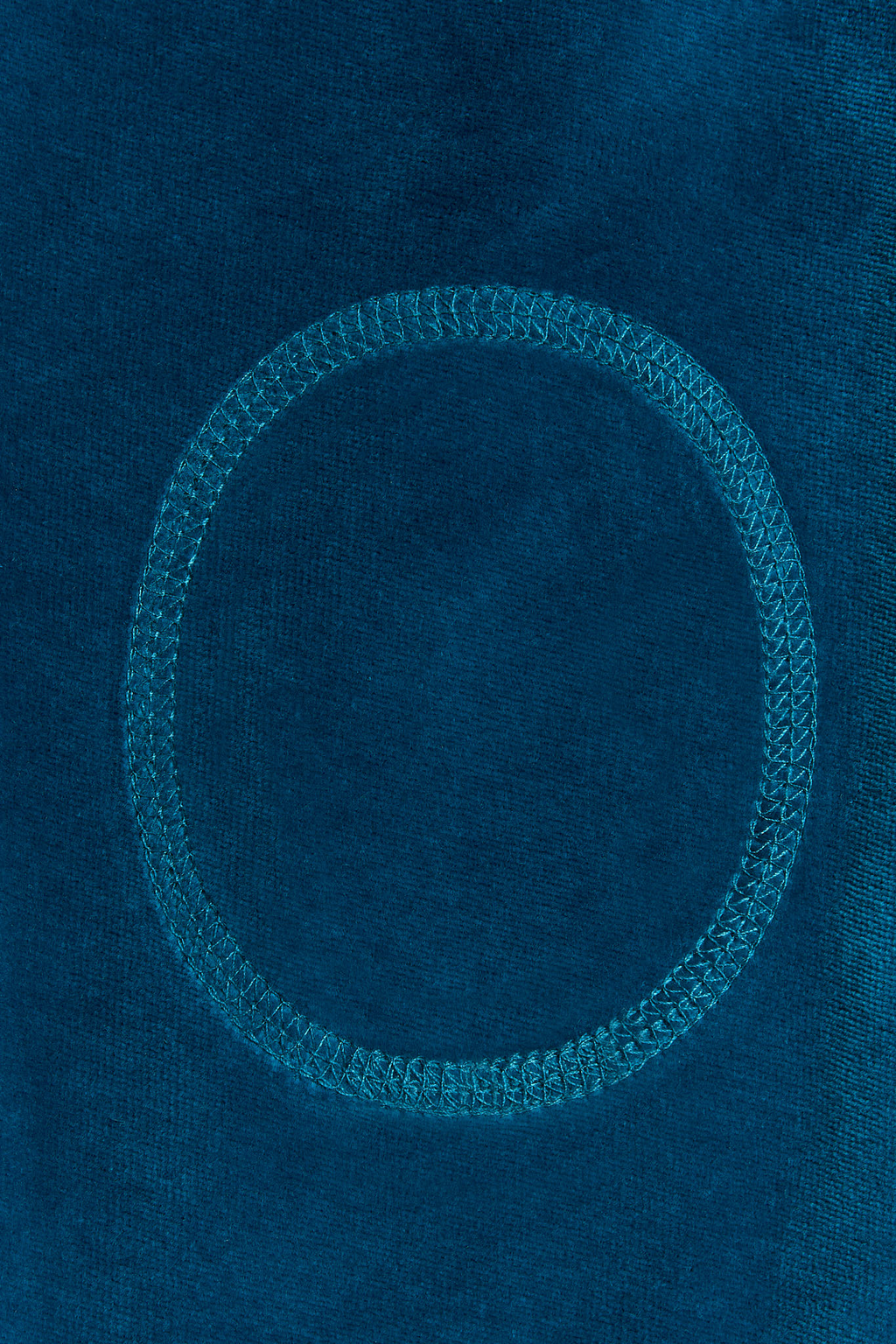Baby Velour Trousers, Ocean Blue