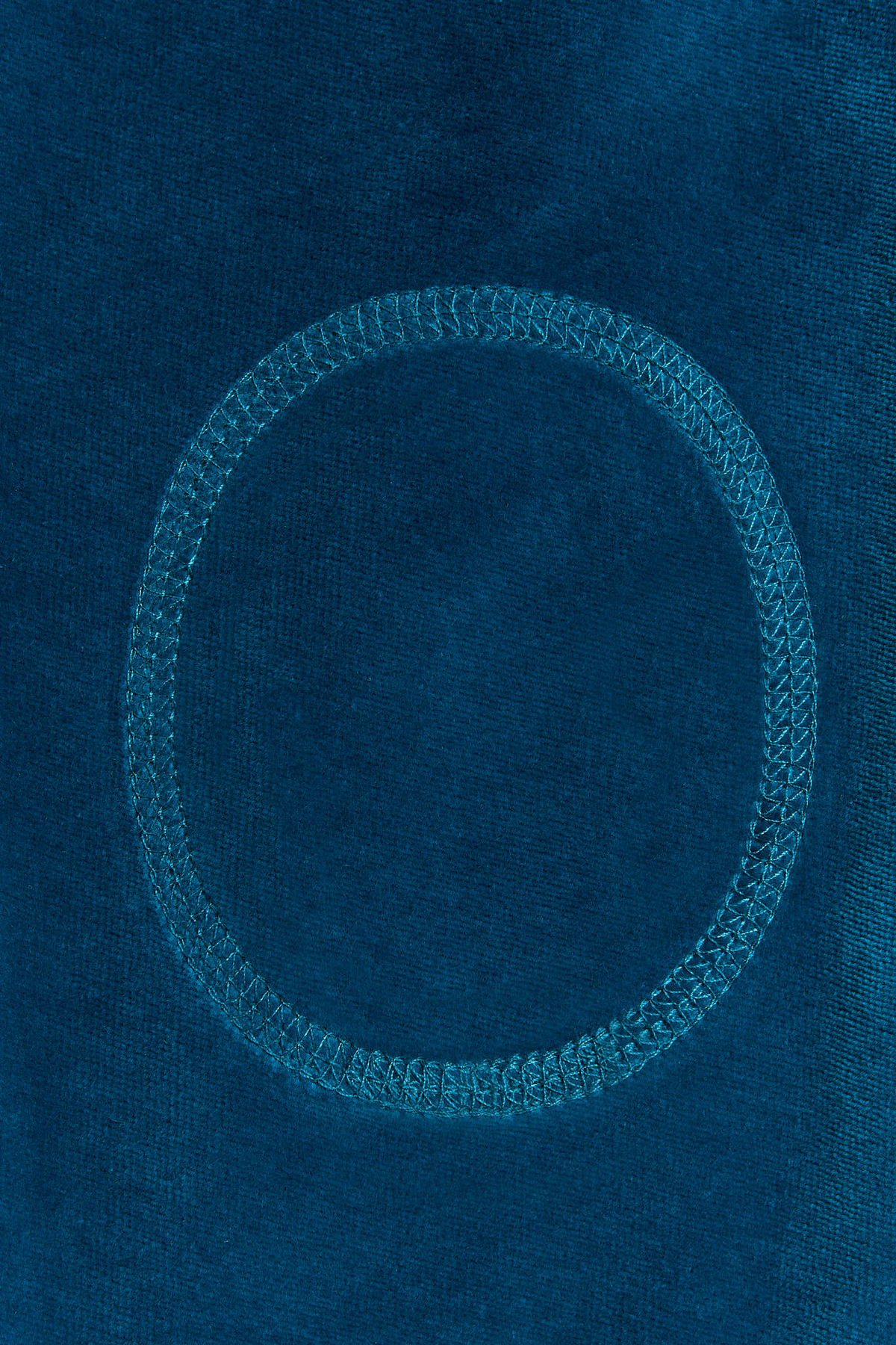 Baby Velour Trousers, Ocean Blue