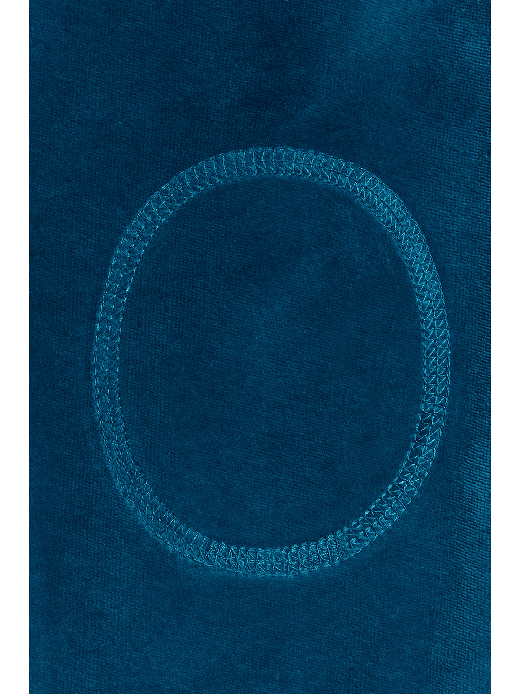 Baby Velour Trousers, Ocean Blue