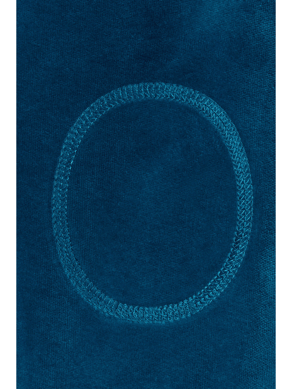 Baby Velour Trousers, Ocean Blue