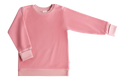 Kids' Velour Sweatshirt, Dusty Pink