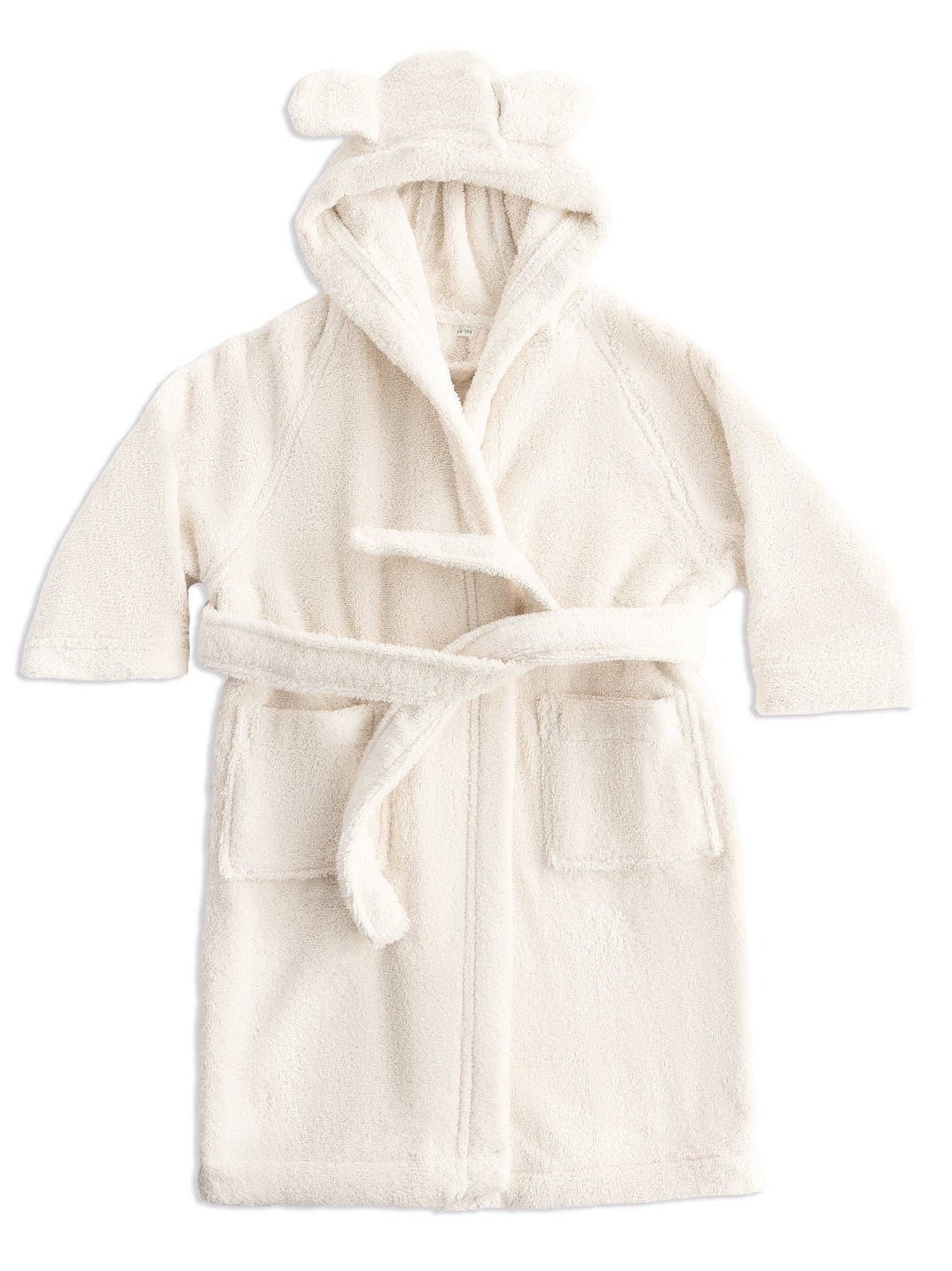 Baby Bathrobe, Natural — Leela Cotton