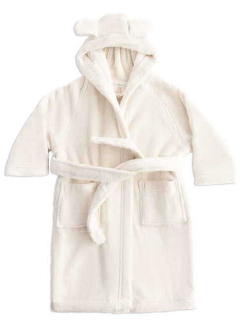Baby Bathrobe, Natural — Leela Cotton
