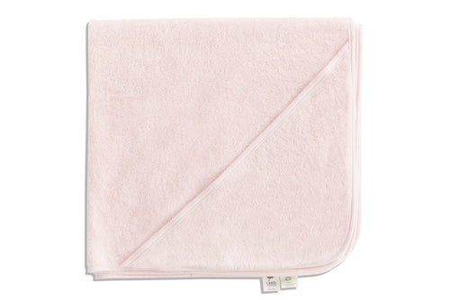 Baby Bath Towel, Pink — Leela Cotton