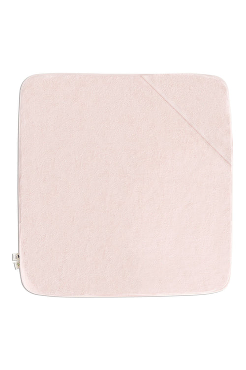 Baby Bath Towel, Pink — Leela Cotton, view 2