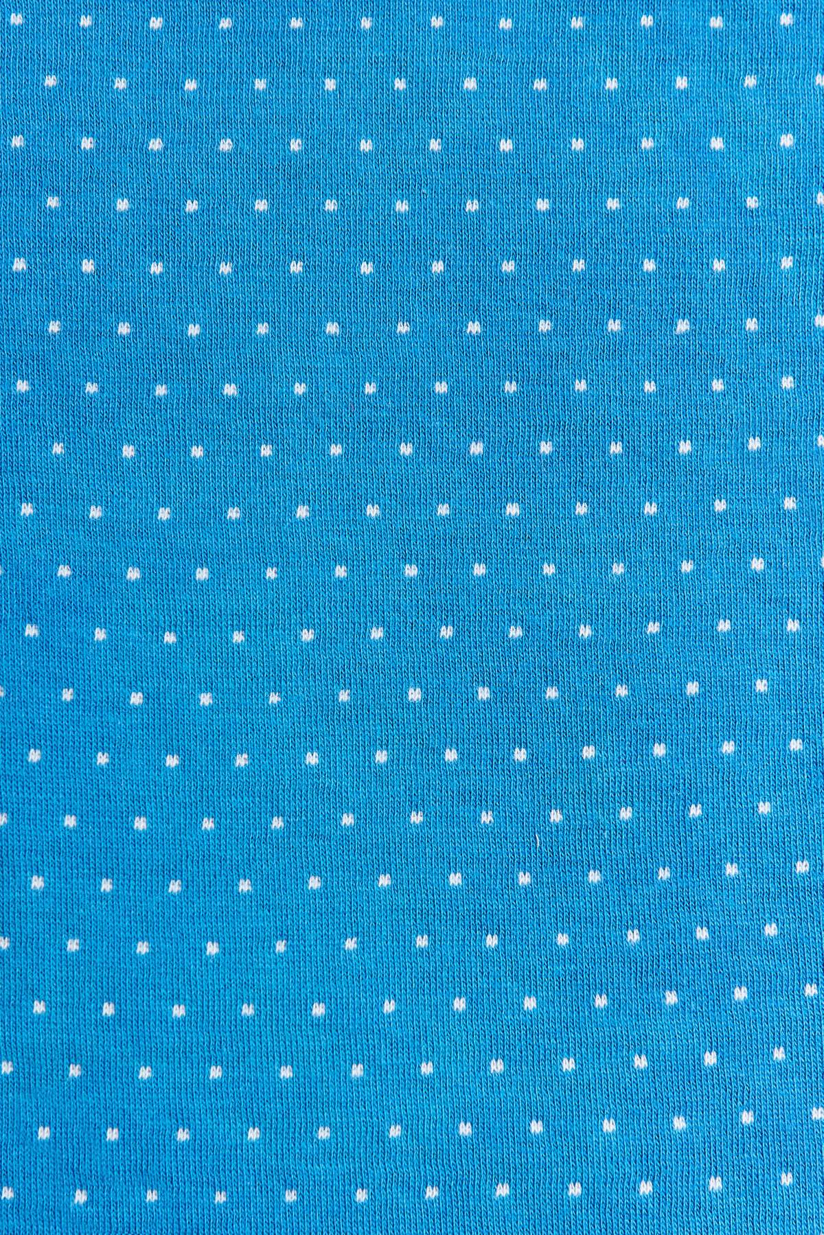 Kids' Reversible Long Sleeve Top, Sapphire Blue - Natural White