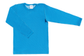 Kids' Reversible Long Sleeve Top, Sapphire Blue - Natural White
